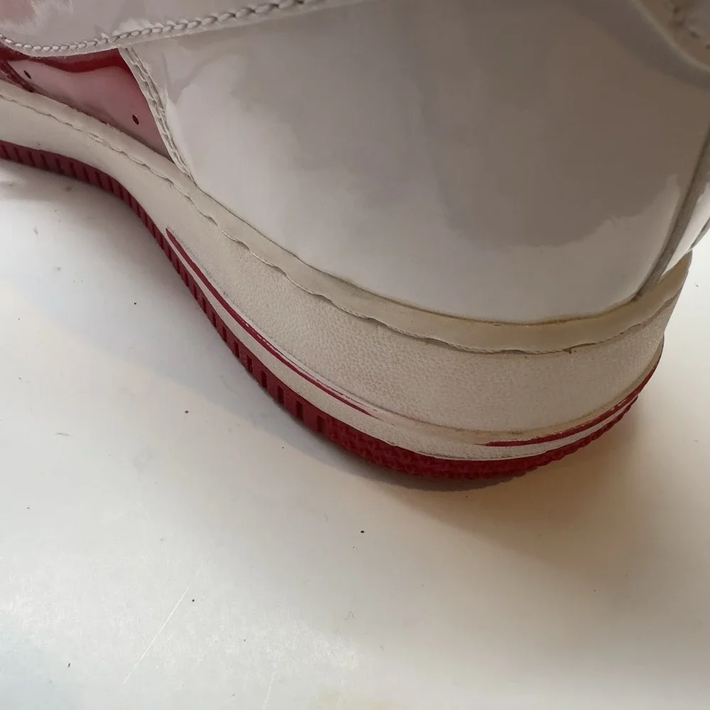 Nike Air Force 1 Premium Low Fantastic 4‎ Invisible MEN'S 13  HTF Rare Red White